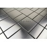 mosaique inox carreage inox modele ARGOS