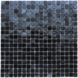 Malla mosaico de vidrio Imperial Noir