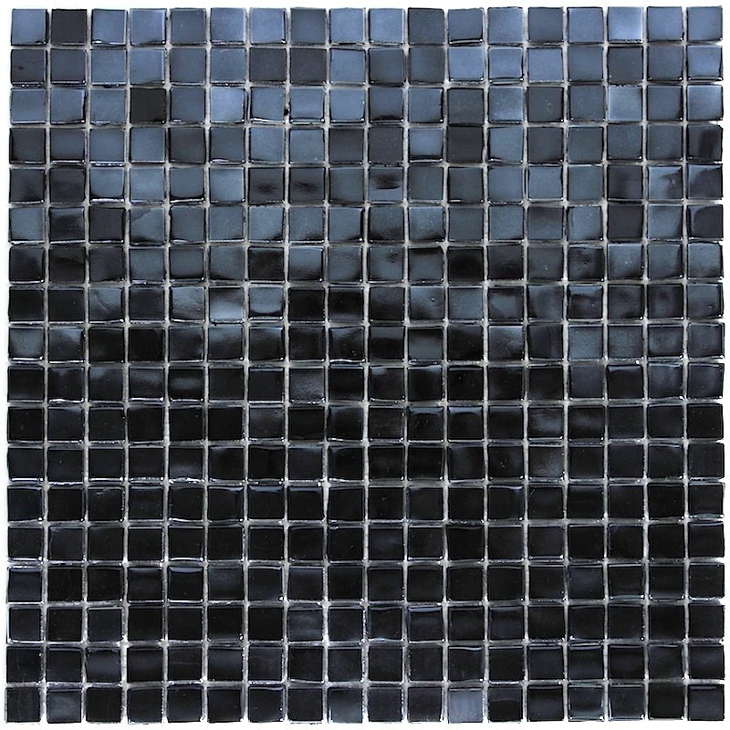 mosaique pate de verre Imperial Noir