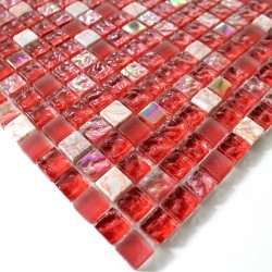 mosaique verre et pierre modele PRADO