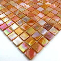 mosaique douche salledebain RAINBOW CORAIL