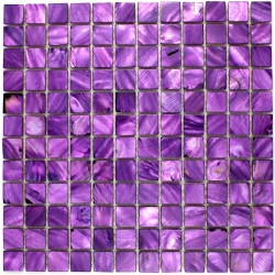 carrelage mosaique en nacre modele NACRE23 VIOLET