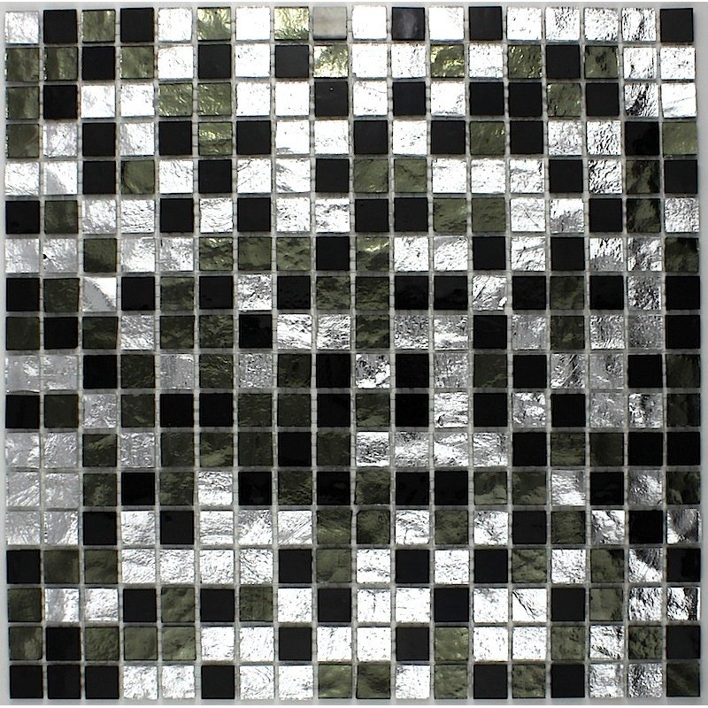 carrelage salledebain mosaique GLOSS NERO