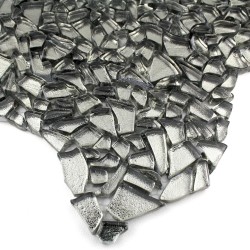 MOSAICO DE VIDRIO AZULEJOS DE VIDRIO 1 PLACA MODELO OSMOSE BLANC