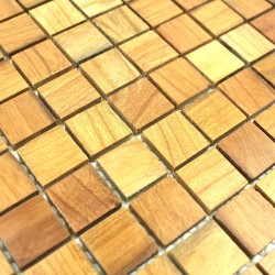 mosaico de vidrio modelo Reflect Brique Gold