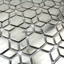 Mosaico en acero inoxydable modelo STAR