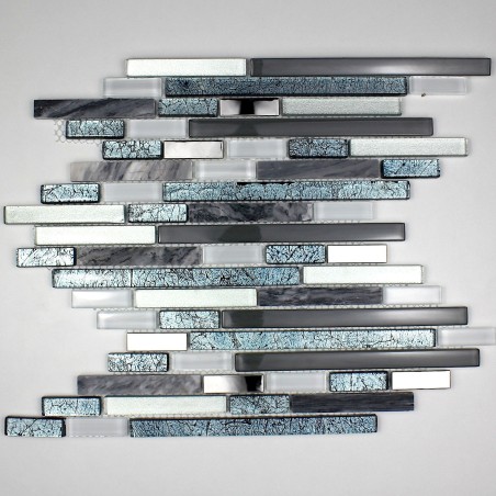 carrelage verre mosaique credence Vibe