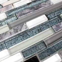 carrelage verre mosaique credence Vibe