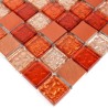 carrelage mosaique aluminium 1 plaque ALU 25