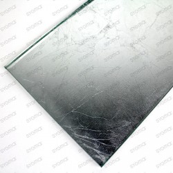 carreau en verre métallisé modèle INDIVO ARGENT