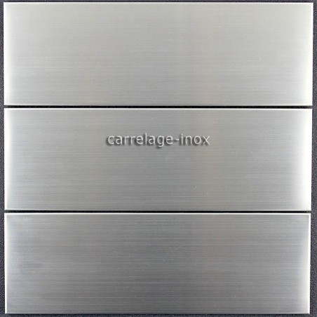 carrelage inox mosaique inox 1 plaque REGULAR 48