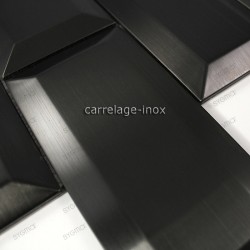 carrelage inox mosaique inox 1 plaque REGULAR 48