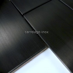 carrelage inox mosaique inox 1 plaque REGULAR 48