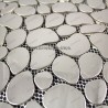 Mosaico en acero inoxydable cocina baño modelo GALET MIROIR