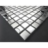 dalle inox cuisine credence inox mosaique Fusion