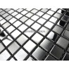 dalle inox cuisine credence inox mosaique Fusion