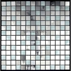 mosaico acero inoxidable cocina ducha multi reg