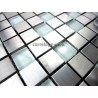 dalle inox cuisine credence inox mosaique multi reg
