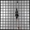 mosaico acero inoxidable cocina ducha miroir 25