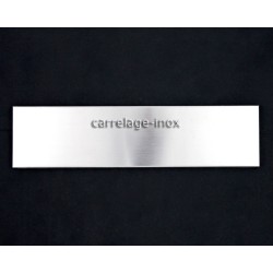 carrelage inox mosaique inox 1 plaque REGULAR 48