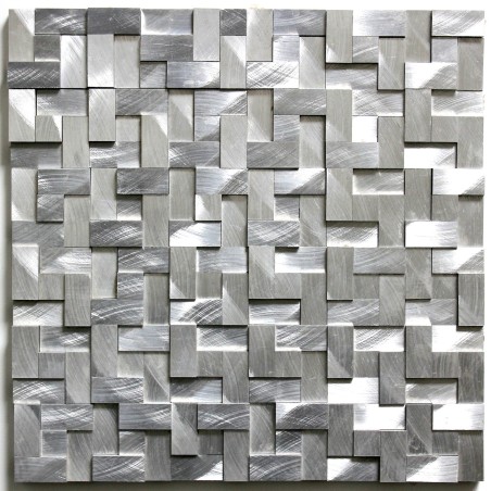 mosaique 3D en aluminium Sekret