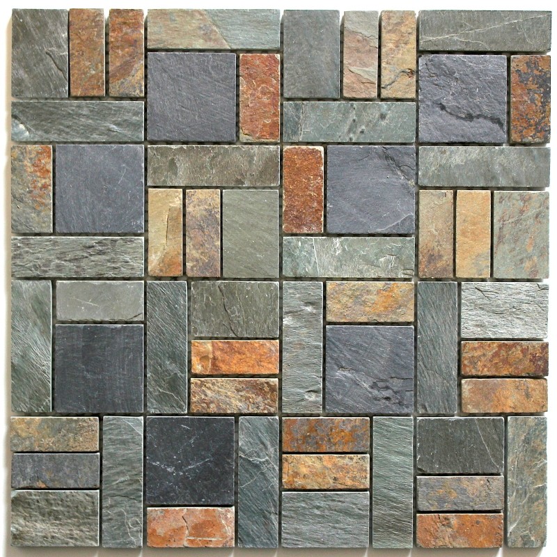 Baño Pizarra azulejos baño piso y muro Miko - carrelage-mosaique