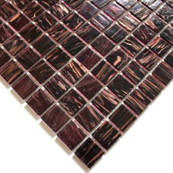 Mosaic shower pool bathroom Speculo Magenta