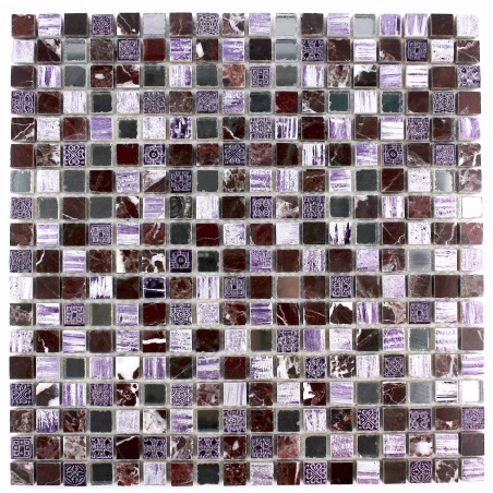 mosaique salledebain et douche pierre ADEL