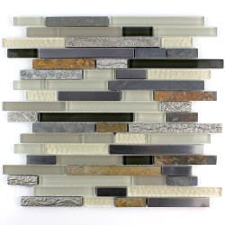 mosaïque mur salle de bain cuisine RIVOLI