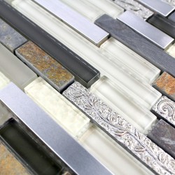 Mosaic wall bathroom kitchen RIVOLI