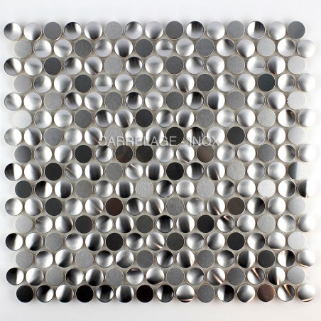 mosaïque inox brossé pour mur cuisine salle de bain TRIGO mosaïque inox brossé pour mur cuisine salle de bain TRIGO