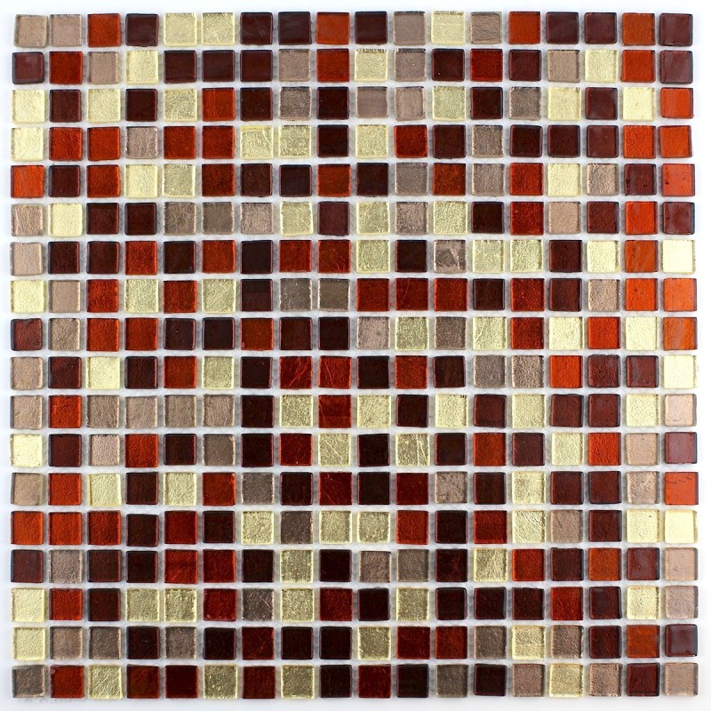 mosaico ducha vidrio mosaic baño frente cocina gloss prune