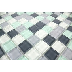 Mosaique carrelage verre 1 plaque PINCHARD