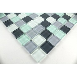 Mosaique carrelage verre 1 plaque PINCHARD