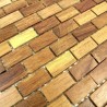 mosaico de madera suelo y muro modelo graham