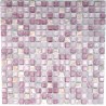 Tile mosaic glass and stone 1 sheet Rossi