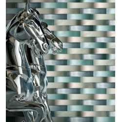 Mosaic glass for wall 1sqm model 1m-cascade