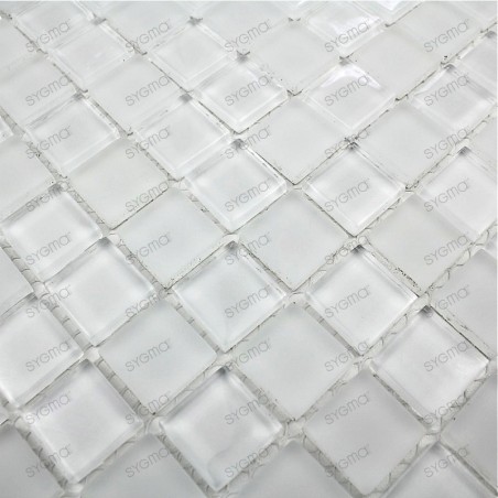 bathroom glass mosaic model m-matblanc 1sqm