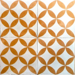 mosaico hidraulico 1m modelo sampa-orange