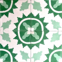 Cement tiles 1sqm model ferret-vert