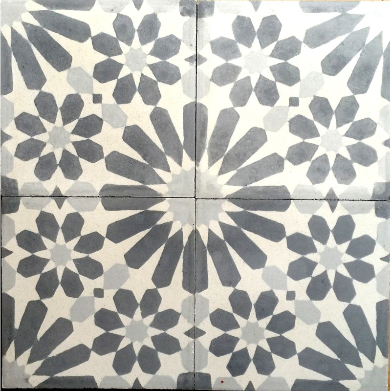 Cement tiles 1sqm model anso-gris