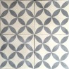 1m2 carreaux ciment modele sampa-gris