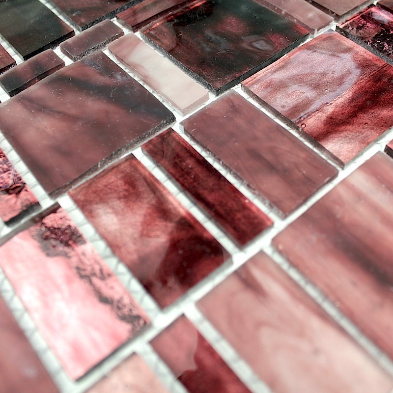 vidrio modelado mosaico 1 m-pulpbordeaux