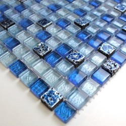 Pared de baño de mosaico y piso Dimas