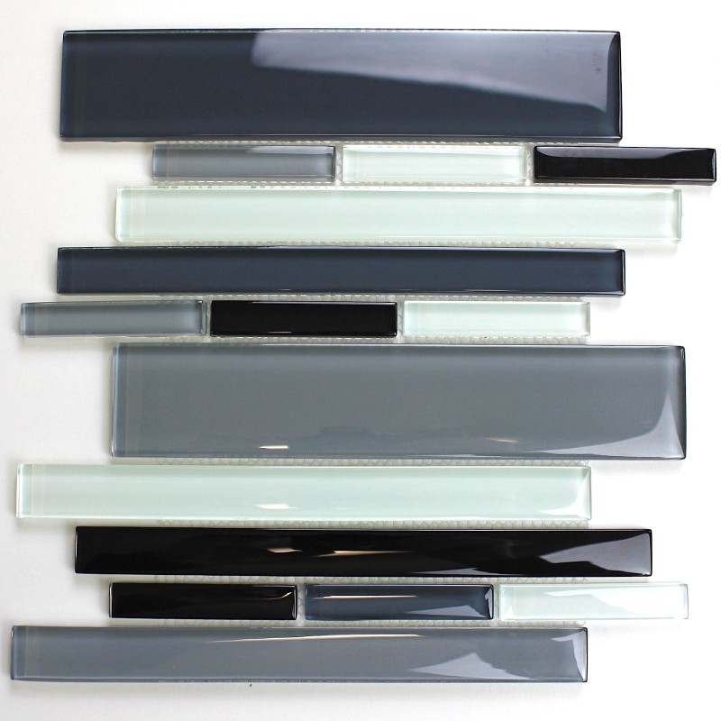 Mosaico de vidrio para muro de cocina y bano mv-filio