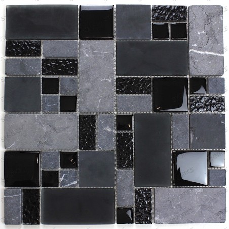 Mosaic glass and stone bathroom wall and floor mvp-shadow