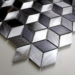 Aluminium mosaic wall backsplash kitchen and bathroom HIBA