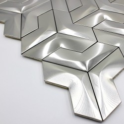 Stainless steel mosaic kitchen and bathroom Douma