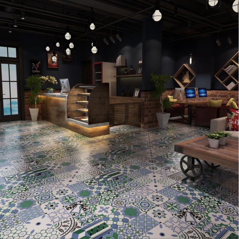 Cement tiles 1sqm model bess-vert