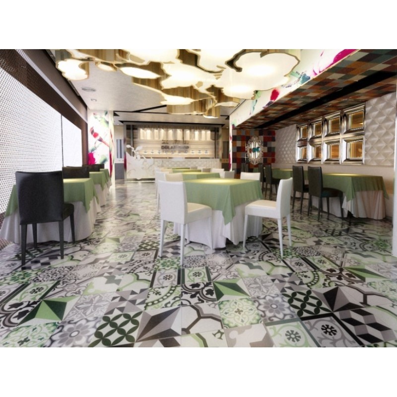 Cement tiles 1sqm model bess-vert